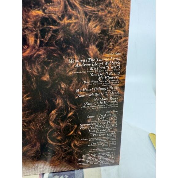 Barbra Streisand - Memories 1981 Vinyl Album Record - Picture 5 of 7